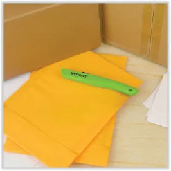 Westcott Safety Ceramic Blade Box Cutter, 0.5" Blade, 6.15" Plastic Handle, Green