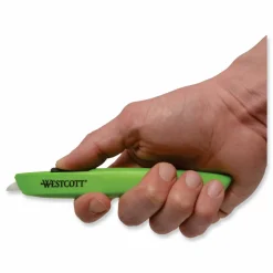 Westcott Safety Ceramic Blade Box Cutter, 0.5