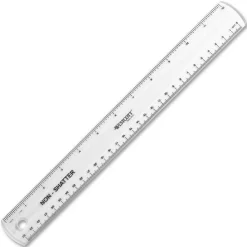 Westcott Shatterproof Ruler, 12", Clear