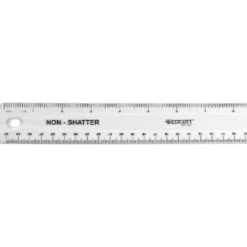 Westcott Shatterproof Ruler, 12