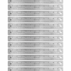 Westcott Stainless Steel Rulers, 12