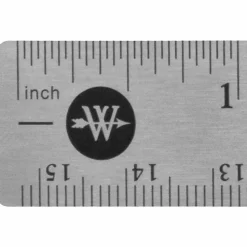Westcott Stainless Steel Ruler, 6"/15cm