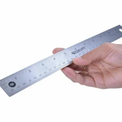 Westcott Stainless Steel Ruler, 12"/30cm