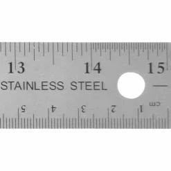 Westcott Stainless Steel Ruler, 15