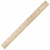 Westcott Wood Ruler, 12"