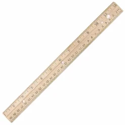 Westcott Wood Ruler, 12"