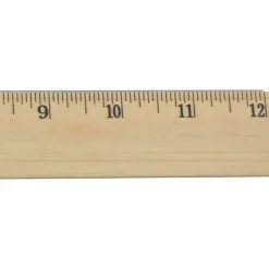 Westcott Wood Ruler, Single Edge, 12