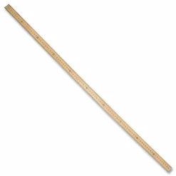 Westcott Wooden Meter Stick, Standard/Metric, 39.5