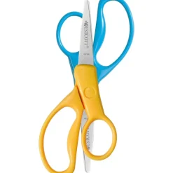 Westcott Hard Handle Kids Value Scissors, 5", Pointed, Assorted Colors, Pack Of 2