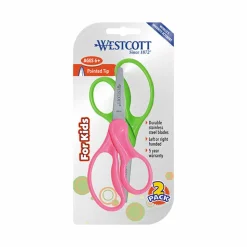 Westcott Hard Handle Kids Value Scissors, 5