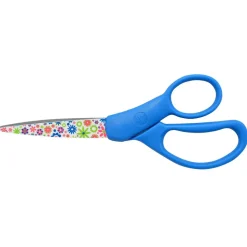 Westcott Student Fun And Fashionable Scissors, 7", Pointed, Floral