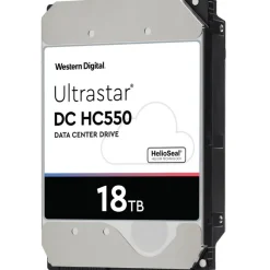 Western Digital Ultrastar DC HC550 WUH721818AL5204 18 TB Hard Drive - 3.5" Internal - SAS (12Gb/s SAS)