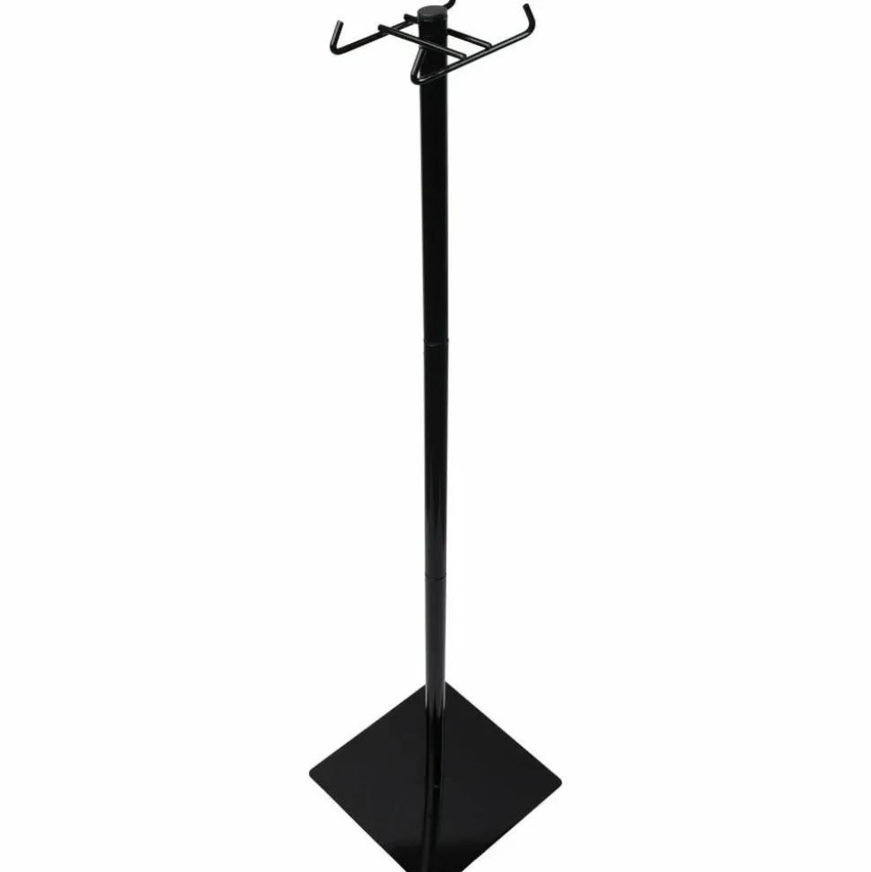 Wet Umbrella Bag Stand, Powder Coated Steel, 10w x 10d x 40h, Black