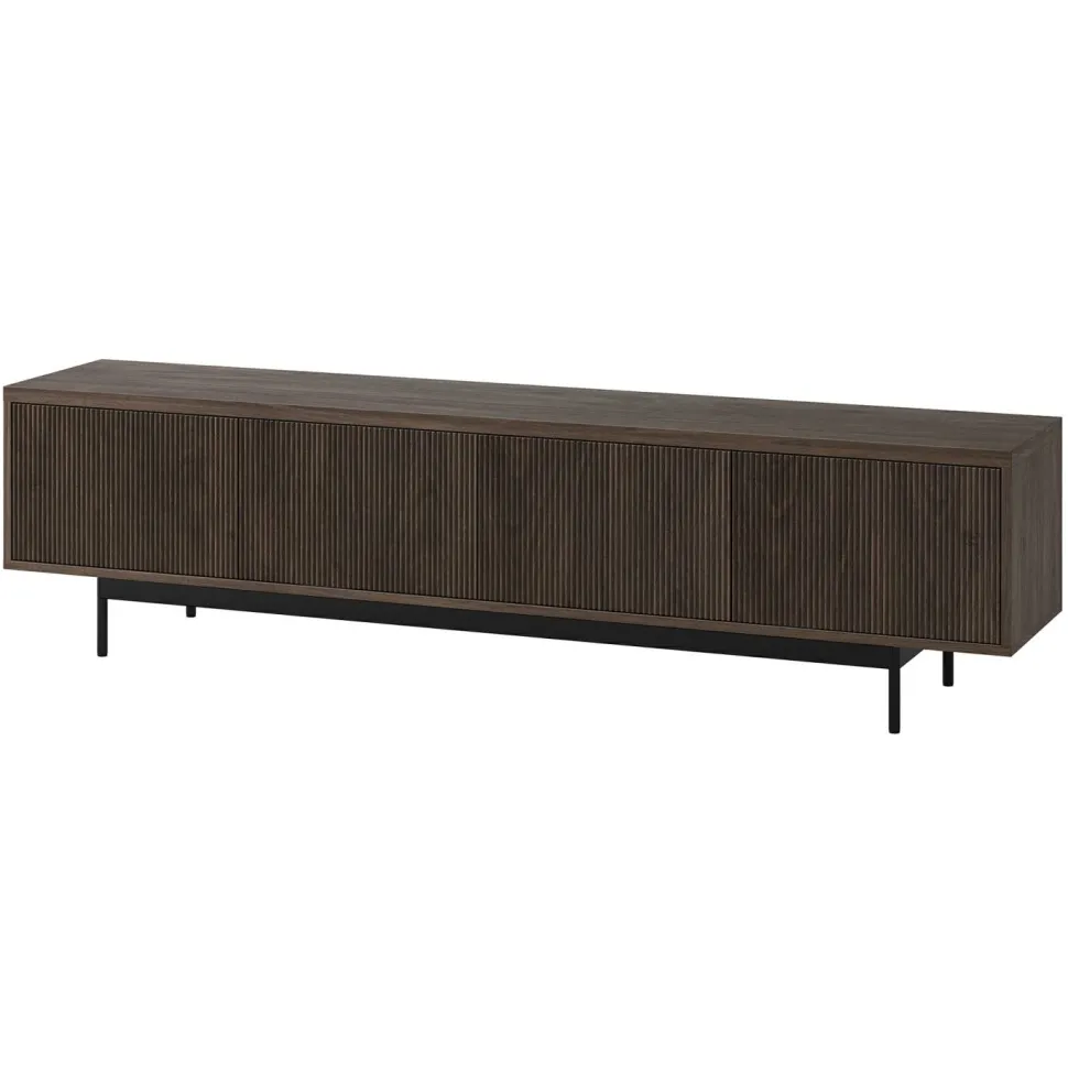 Whitman Rectangular TV Stand for TV's up to 85" in Alder Brown