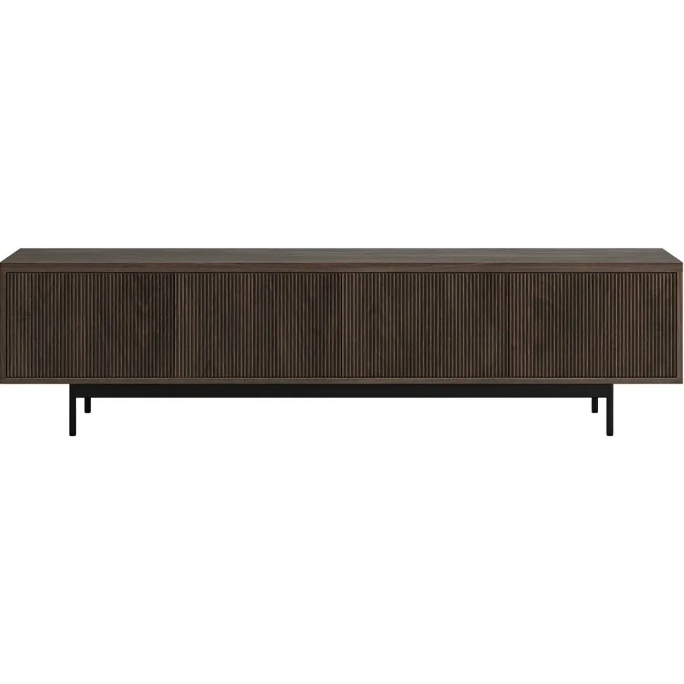 Whitman Rectangular TV Stand for TV's up to 85" in Alder Brown