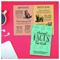 Willow Creek Press Animal Facts for Kids Softcover Book, Paperback, 112 Pages