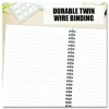 Willow Creek Press No Defense Undated Journal, Medium/College Rule, Pastel Multicolor Cover, (80) 8 x 6 Sheets