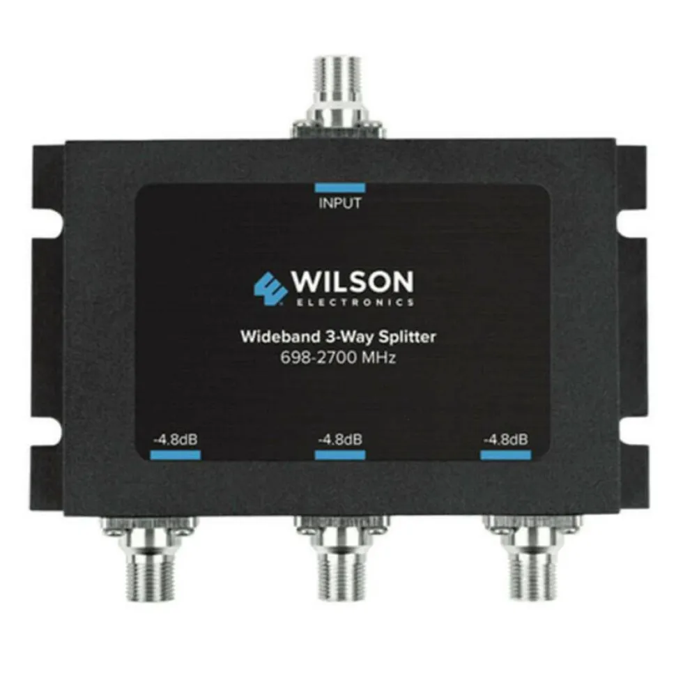 Wilson -4.8dB 3-Way Splitter 698-2700MHz, 75ohm - 850035