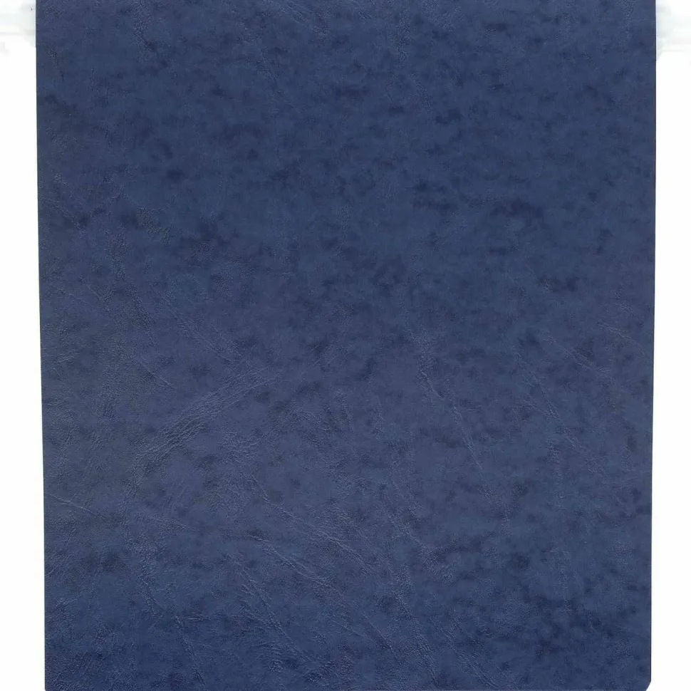 Wilson Jones Presstex Pressboard Data Binder, 50% Recycled, Dark Blue