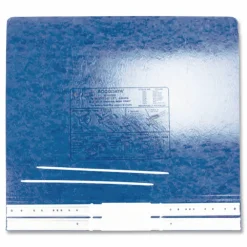 Wilson Jones Presstex Pressboard Data Binder, 50% Recycled, Dark Blue