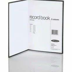 Wilson Jones Single Page Columnar Book, 9 1/4" x 7", 2 Columns, 40 Sheets
