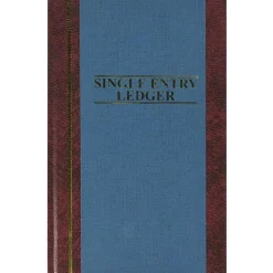 Wilson Jones S300 Single Entry Ledger Account Journal - 150 Sheet(s) - 7 1/4
