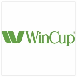 WinCup Plastic Lids for Foam Cups and Bowls, Slotted, Fits 8 oz to 10 oz Hot Cup, Translucent, 1,000/Carton