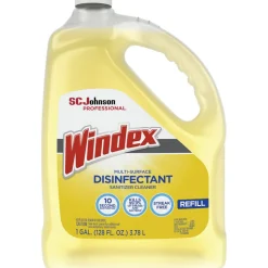 Windex Multi-Surface Disinfectant Cleaner, Citrus Scent, 128 Oz