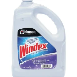 Windex Non-Ammoniated Glass/Multi Surface Cleaner, 128 oz Bottle, 4/Carton