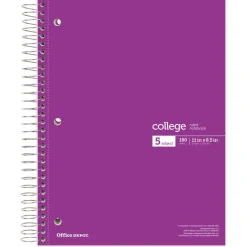 Wirebound Notebooks, 8 1/2