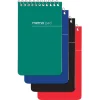 Wirebound Top-Opening Memo Pads, 3" x 5", College Ruled, 60 Sheets Per Pad, Assorted Colors (No Color Choice), Pack Of 12 Pads