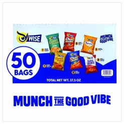 Wise Grab and Snack Variety Pack, Assorted Flavors, 50/Pack