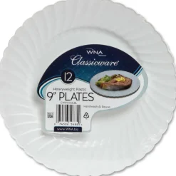 WNA Classicware Plastic Dinnerware, Plates, 9