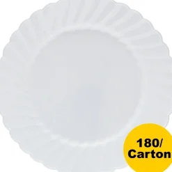 WNA Classicware Plastic Dinnerware, Plates, 9