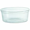 WNA Deli Containers, 8 oz, Clear, Plastic, 50/Pack, 10 Pack/Carton