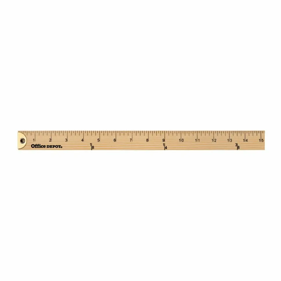 Wooden Yardstick, 36", Natural