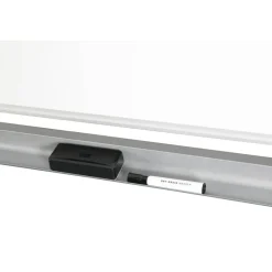 WorkPro Double-Sided Mobile Magnetic Dry-Erase Whiteboard Easel, 72