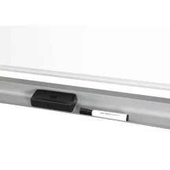 WorkPro Double-Sided Mobile Magnetic Dry-Erase Whiteboard Easel, 36