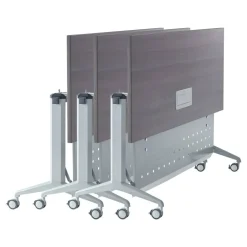 WorkPro AnyPlace Flip-Top Nesting Training Table With Modesty Panel, 60