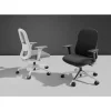 WorkPro Uomo Ergonomic Mesh/Fabric Mid-Back Office Chair, Black/Chrome, BIFMA Compliant