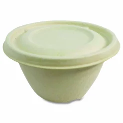 World Centric Fiber Lids for Fiber Barrel Bowls, 4.7
