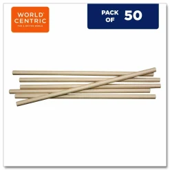 World Centric Kraft Paper Straws, 8