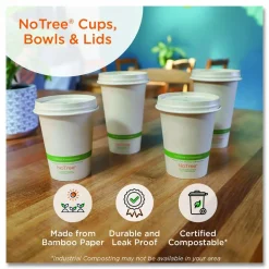 World Centric No Tree Paper Bowls, 32 oz, 4.4
