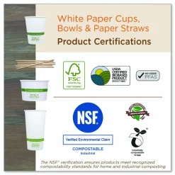 World Centric Paper Bowls, 12 oz, 4.5