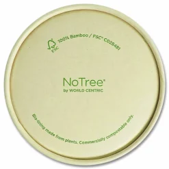 World Centric Paper Lids for Bowls, 4.6