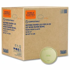 World Centric Paper Lids for Bowls. 5.9
