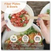 World Centric Fiber Plates, Paper, 10.1" dia, Natural, 800/Carton