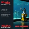 Wypall General Clean X60 Multi-Task Cleaning Cloths, 8-3/8" x 16-13/16", 118 Cloths Per Box, Carton Of 10 Boxes