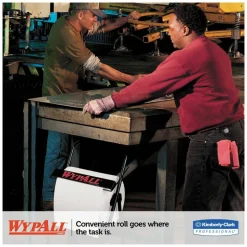 WypAll L40 Towels, Jumbo Roll, 12.5 x 12.2, White, 750/Roll