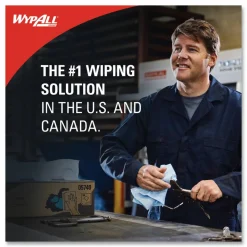 WypAll L40 Towels, POP-UP Box, 9.8 x 16.4, Blue, 100/Box, 9 Boxes/Carton
